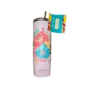 Pioneer Woman Fancy Flourish Square Bottom Tumbler
New With Tags (small flaw)